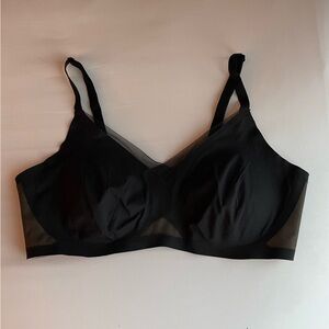 HONEYLOVE BLACK CROSSOVER WIRELESS BRA -
Large